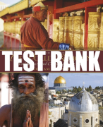 Test Bank For World's Religions, The 4th Edition All Chapters