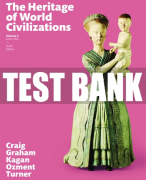 Test Bank For Heritage of World Civilizations, The, Volume 2 10th Edition All Chapters