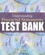 Test Bank For Understanding Financial Statements 11th Edition All Chapters