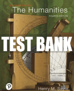 Test Bank For Discovering the Humanities 4th Edition All Chapters