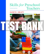 Test Bank For Skills for Preschool Teachers 10th Edition All Chapters