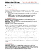 Philosophy of Science