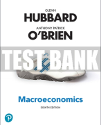 Test Bank For Macroeconomics 8th Edition All Chapters