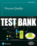 Test Bank For Process Quality 2nd Edition All Chapters