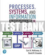 Test Bank For Processes, Systems, and Information: An Introduction to MIS 3rd Edition All Chapters