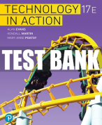 Test Bank For Technology In Action 17th Edition All Chapters