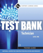 Test Bank For Electronic Systems Technician, Level 1 3rd Edition All Chapters