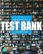 Test Bank For Practical Research: Planning and Design 12th Edition All Chapters