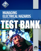 Test Bank For Managing Electrical Hazards 5th Edition All Chapters