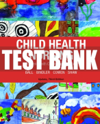 Test Bank For Child Health Nursing, Updated Edition 3rd Edition All Chapters