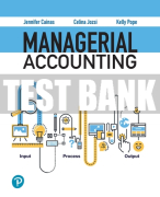 Test Bank For Managerial Accounting 1st Edition All Chapters