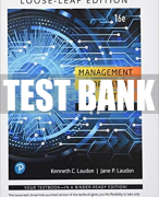 Test Bank For Management Information Systems: Managing the Digital Firm 16th Edition All Chapters