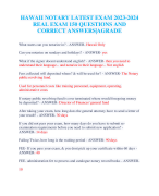 Pearson RBT Exam LATEST 2023-2024 EXAM 250+ REAL EXAM QUESTIONS AND ANSWERS (VERIFIED ANSWERS)AGRADE