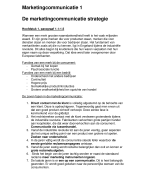 marketingcommunicatie 1