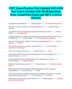 NRNP 6635 Midterm Exam New Latest Version  Updated 2023 Walden University Best LastMinute Study Guide