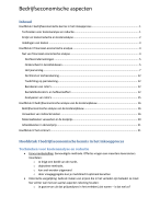 Nevi - Samenvatting Bedrijfseconomische Aspecten