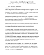 Retailmarketing H1 t/m 24 samenvatting compleet