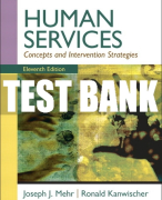 Test Bank For Human Services: Concepts and Intervention Strategies 11th Edition All Chapters