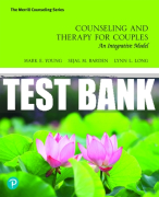 Test Bank For Counseling and Therapy for Couples: An Integrative Model 1st Edition All Chapters