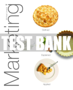 Test Bank For Marketing: Defined, Explained, Applied 2nd Edition All Chapters