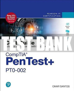 Test Bank For CompTIA PenTest+ PT0-002 Cert Guide 2nd Edition All Chapters