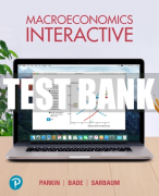 Test Bank For Macroeconomics Interactive 1st Edition All Chapters