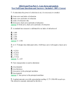 2024 ABO  Exam Prep Part 3 - Lens form and analysis New Full Exam Questions and Answers ( Included ) 100% Correct