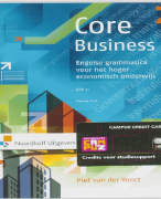 Core business Samenvatting 