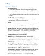 Samenvatting Grondslagen van de marketing - Verhage 