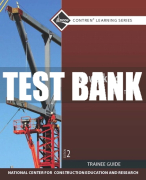 Test Bank For Ironworking, Level 3 2nd Edition All Chapters