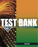 Test Bank For Instrumentation, Level 3 (in Spanish) 2nd Edition All Chapters