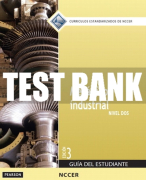 Test Bank For Millwright, Level 2 (in Spanish) 3rd Edition All Chapters