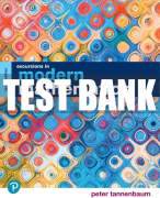 Test Bank For Excursions in Modern Mathematics 10th Edition All Chapters