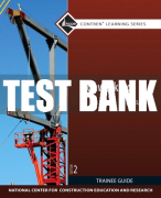 Test Bank For Ironworking, Level 2 2nd Edition All Chapters