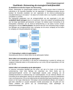 Samenvatting Huisvestingsmanagement H1.4