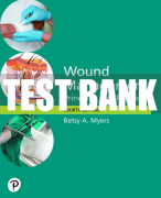 Test Bank For Wound Management: Principles and Practices 4th Edition All Chapters