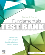 Test Bank For Potter and Perry's Fundamentals of Nursing ANZ edition All Chapters