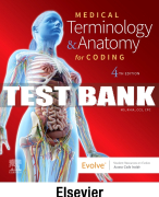 Test Bank For Medical Terminology & Anatomy for Coding, 4th - 2021 All Chapters