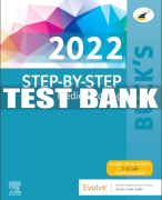 Test Bank For Buck's Step-by-Step Medical Coding, 2022 Edition, 1st - 2022 All Chapters