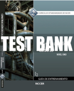 Test Bank For Boilermaking, Level 2 (in Spanish) 2nd Edition All Chapters