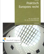 Samenvatting Praktisch Europees recht