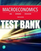 Test Bank For Macroeconomics 10th Edition All Chapters