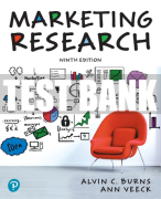 Test Bank For Marketing Research 9th Edition All Chapters