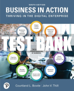 Test Bank For Business in Action 9th Edition All Chapters