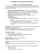 Chronische aandoeningen/Aangepast sporten 1, jaar 2 Sportkunde