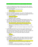 ATI Mental Health Nursing Study Guide 200 Questions With Rationale