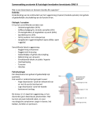Samenvatting verpleegkunde anatomie & fysiologie leerdoelen kennistoets OWE8 (2023/2024) (cijfer = 8,1)