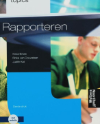 Taaltopics Rapporteren Samenvatting