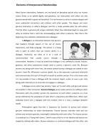 Introduction to the Philosophy of Human Person- Elements of Interpersonal Relationships/ Empathy and Society
