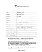 Proeftentamen Praktisch ICT-Recht 2015-2016